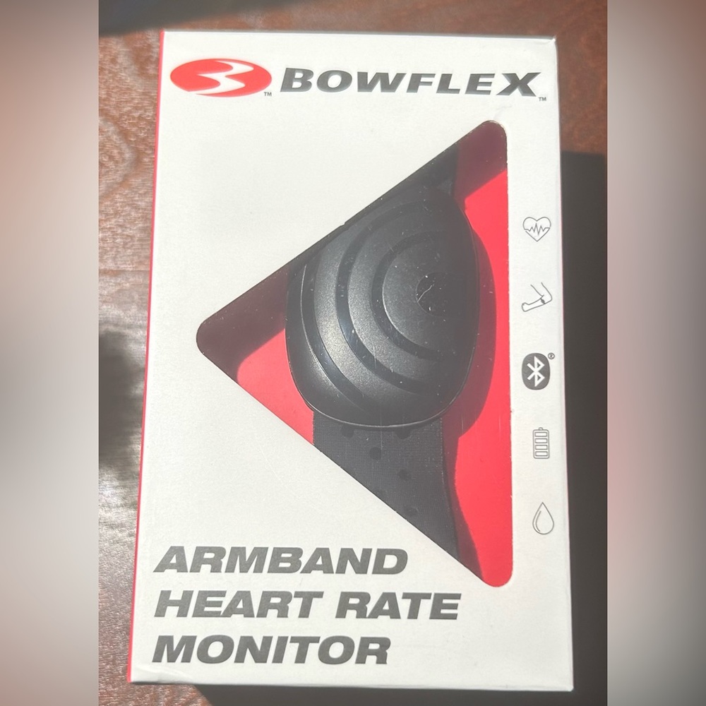 Bowflex armband heart rate monitor